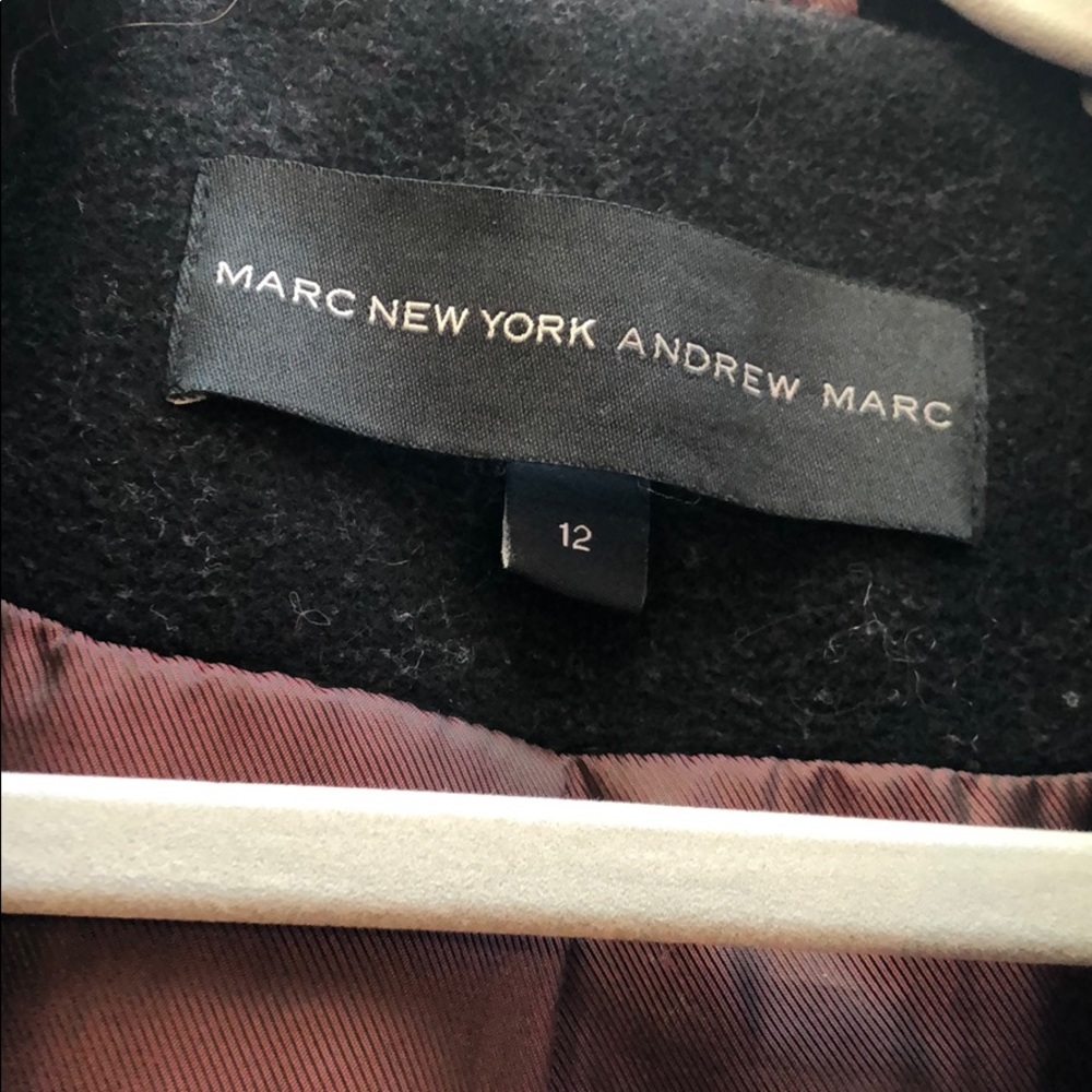 Andrew Marc Coat Black - Picture 4 of 8